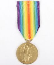 Great War Victory medal to an Officer