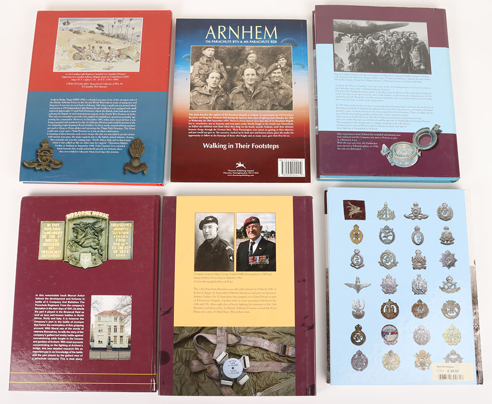WW2 British Airborne and Battle of Arnhem Interest Collectors Reference Books - Image 3 of 3