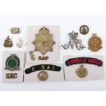 Grouping of South African Military Badges