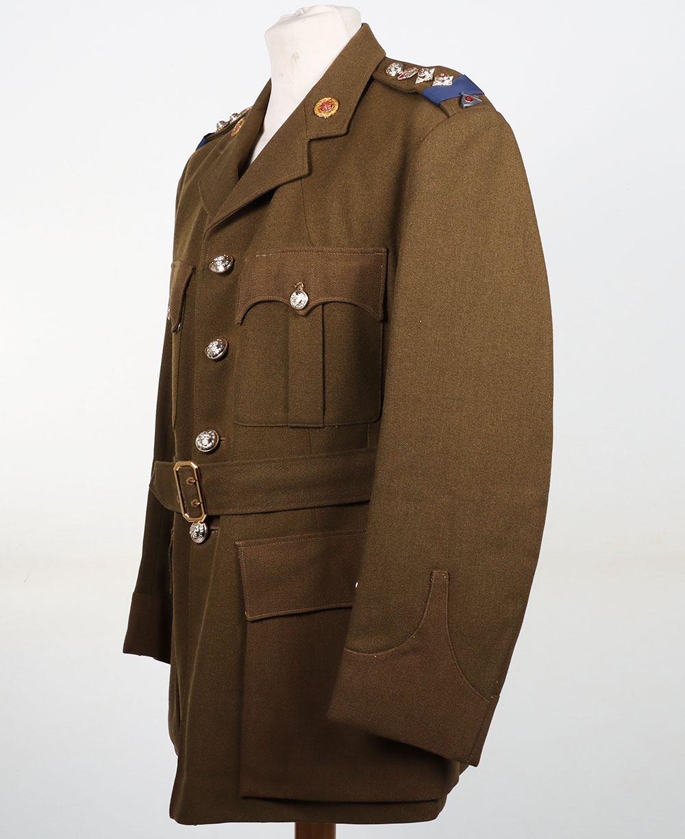 Royal Hampshire Regiment Officers Service Dress Tunic - Image 2 of 10