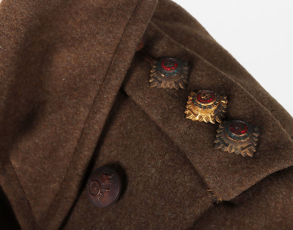 WW2 RA Officers Great Coat - Image 3 of 13