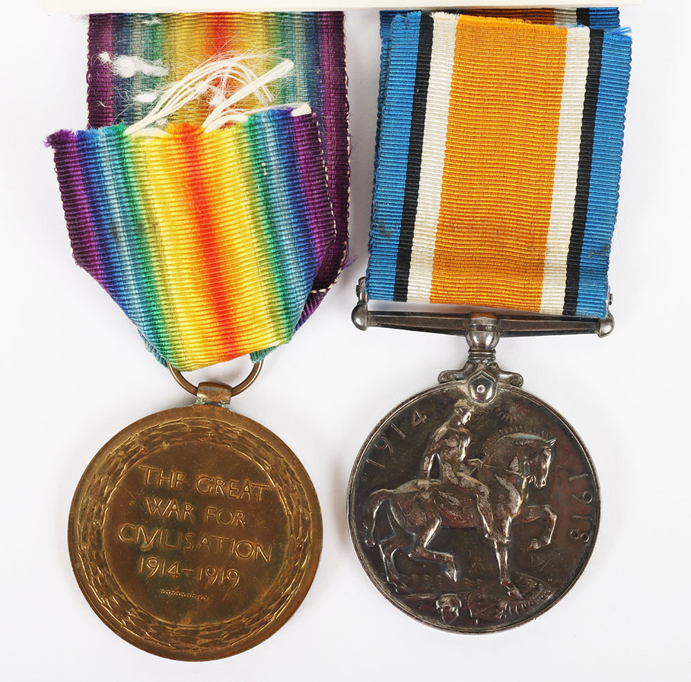 A Great War pair of medals to the Hampshire Regiment - Image 3 of 4