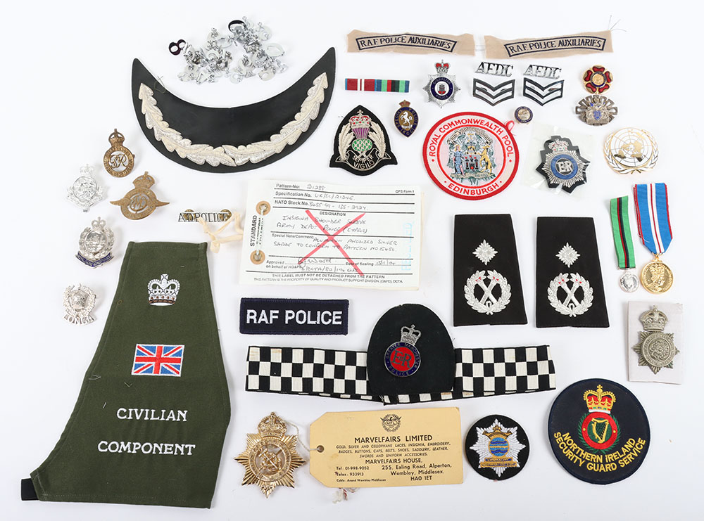 Good Assortment of Various Obsolete Police Insignia