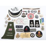 Good Assortment of Various Obsolete Police Insignia