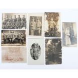 WW1 German Army  Iron Cross Photograph Postcards