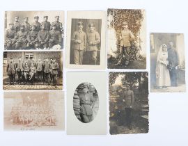 WW1 German Army Iron Cross Photograph Postcards