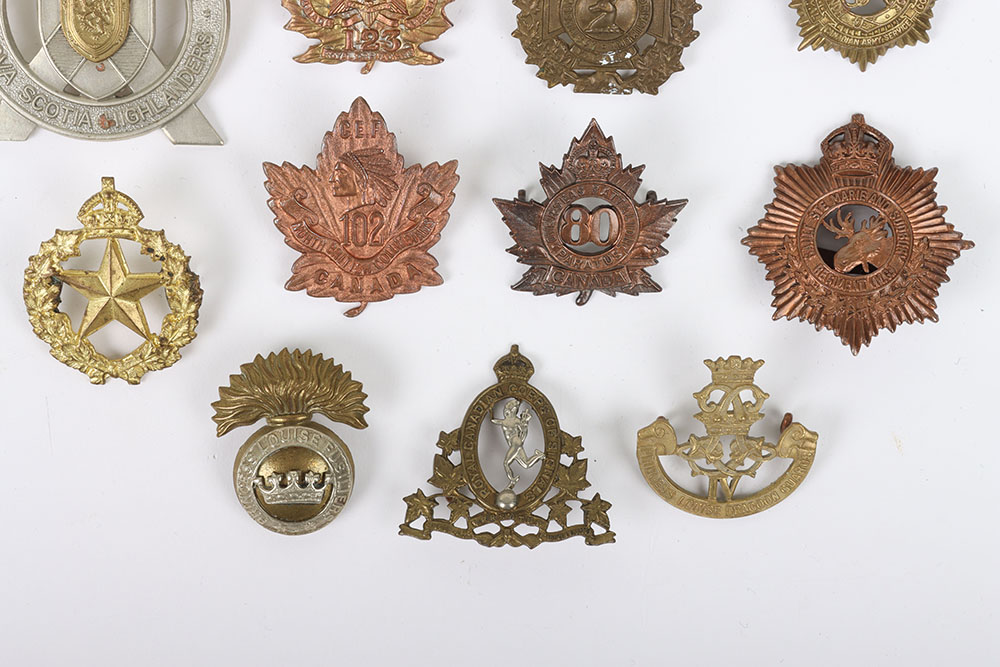 Assortment of Canadian cap badges - Image 3 of 5