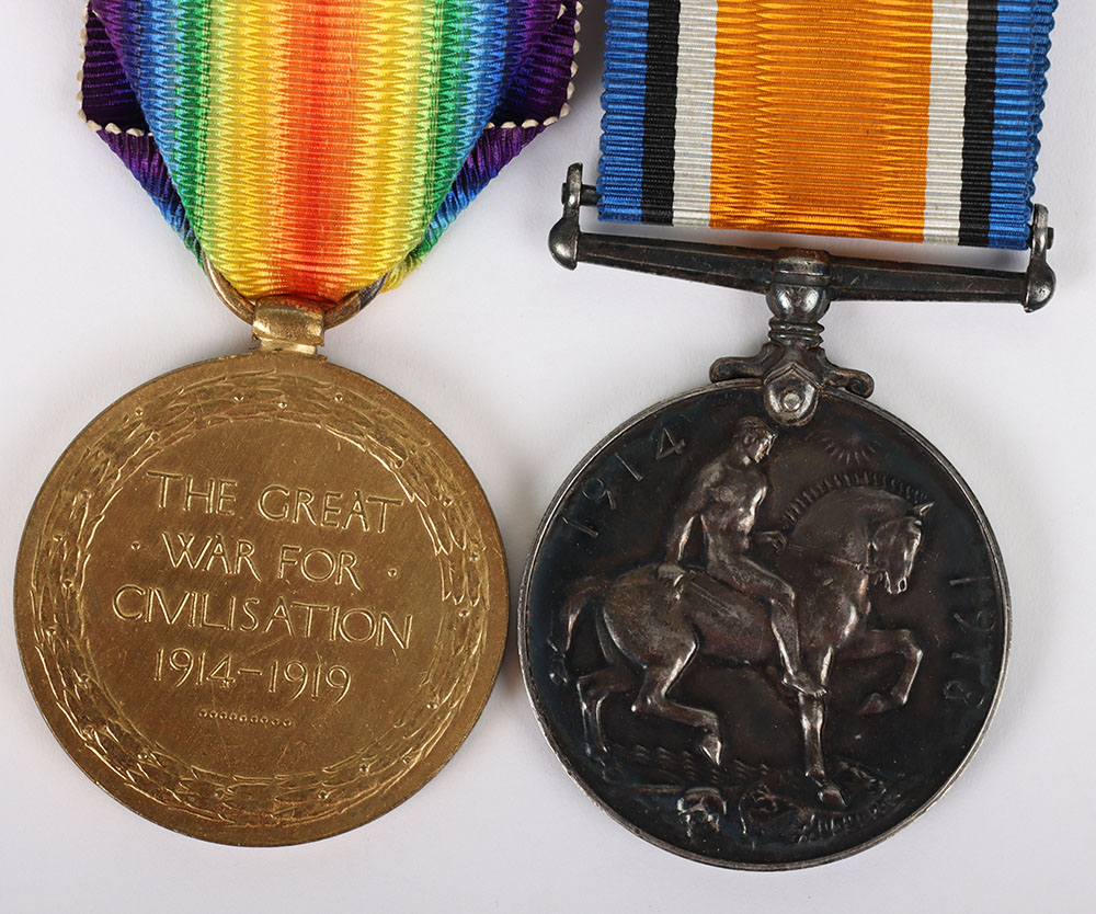 A pair of Great War medals for service in the Royal Field Artillery, - Bild 3 aus 4