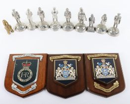 Police Shields and Figures