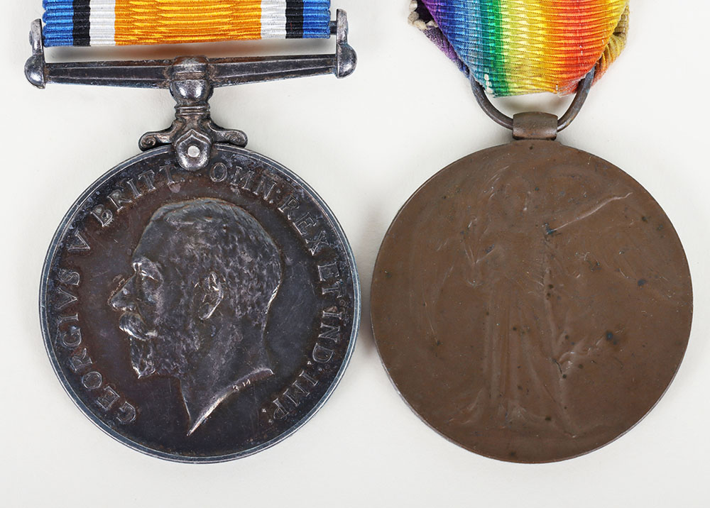 A Great War pair of medals to the Hampshire Regiment - Bild 2 aus 4