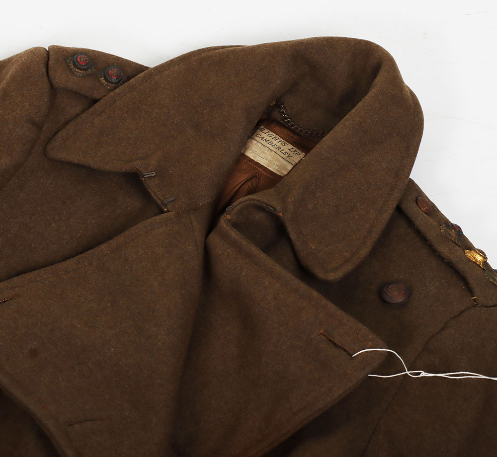 WW2 RA Officers Great Coat - Image 7 of 13