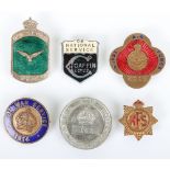 Selection of button hole lapel badges
