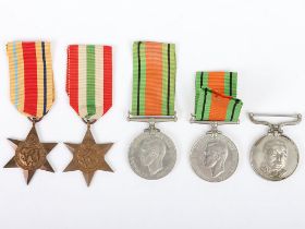 WW2 British Campaign Medals and Rhodesian General Service Medal