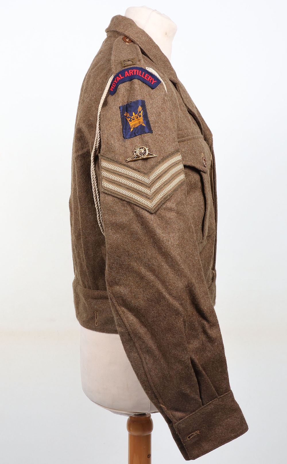 Royal Artillery Battle Dress Blouse - Image 4 of 7