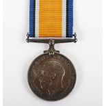 WW1 British Sole Entitlement British War Medal Yorkshire Regiment