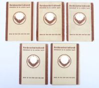 Third Reich German RAD Female Identity Cards