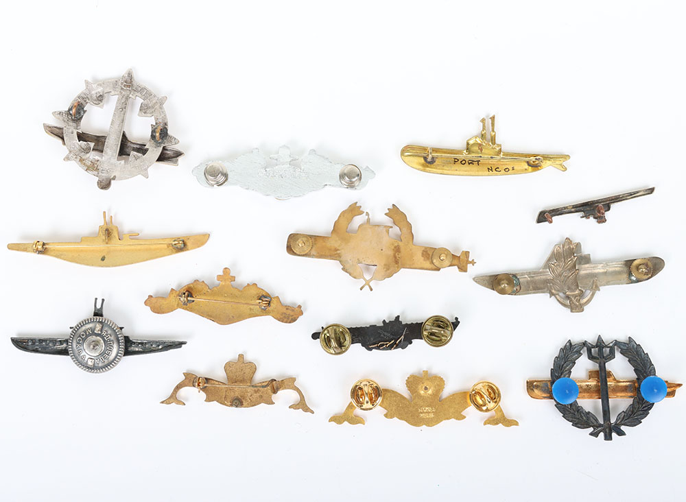 Large collection of various Nationalities Submariner badges - Image 3 of 3