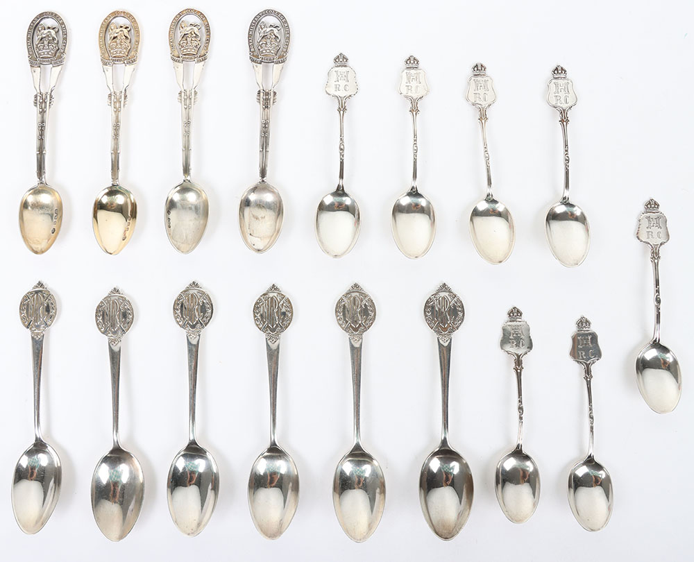 Hallmarked Silver Shooting Spoons