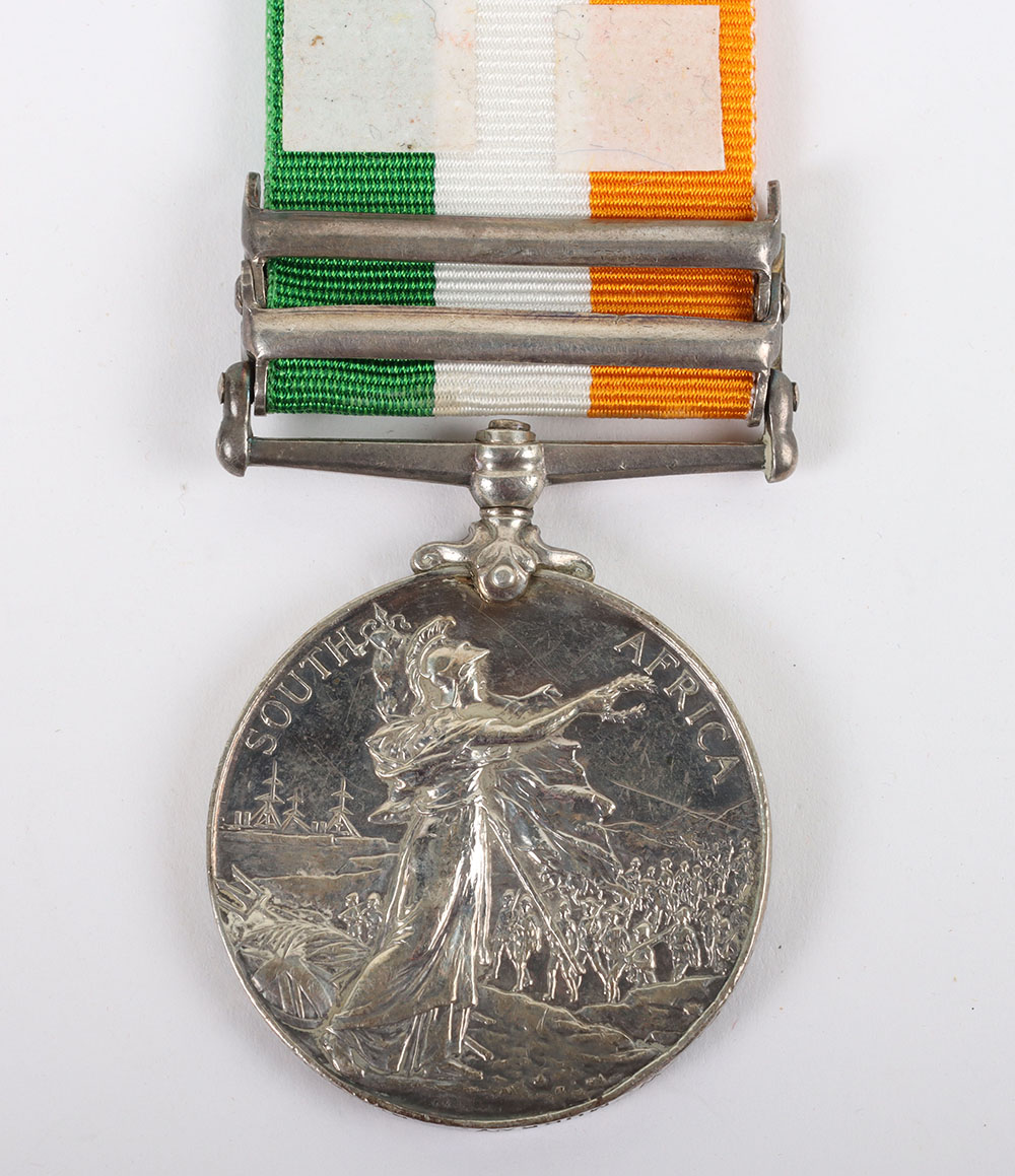 A single Kings South Africa medal to the Royal Scots Fusiliers - Bild 5 aus 6