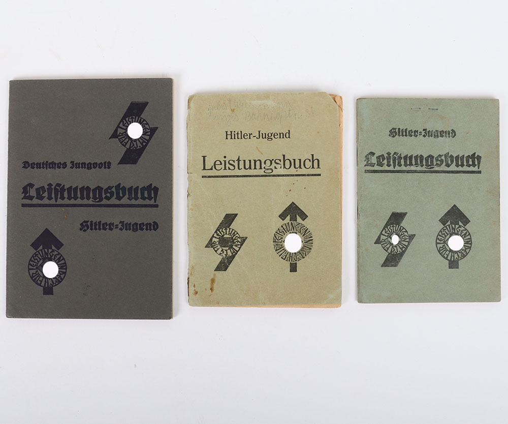 Third Reich German DJ/ HJ Performance Books