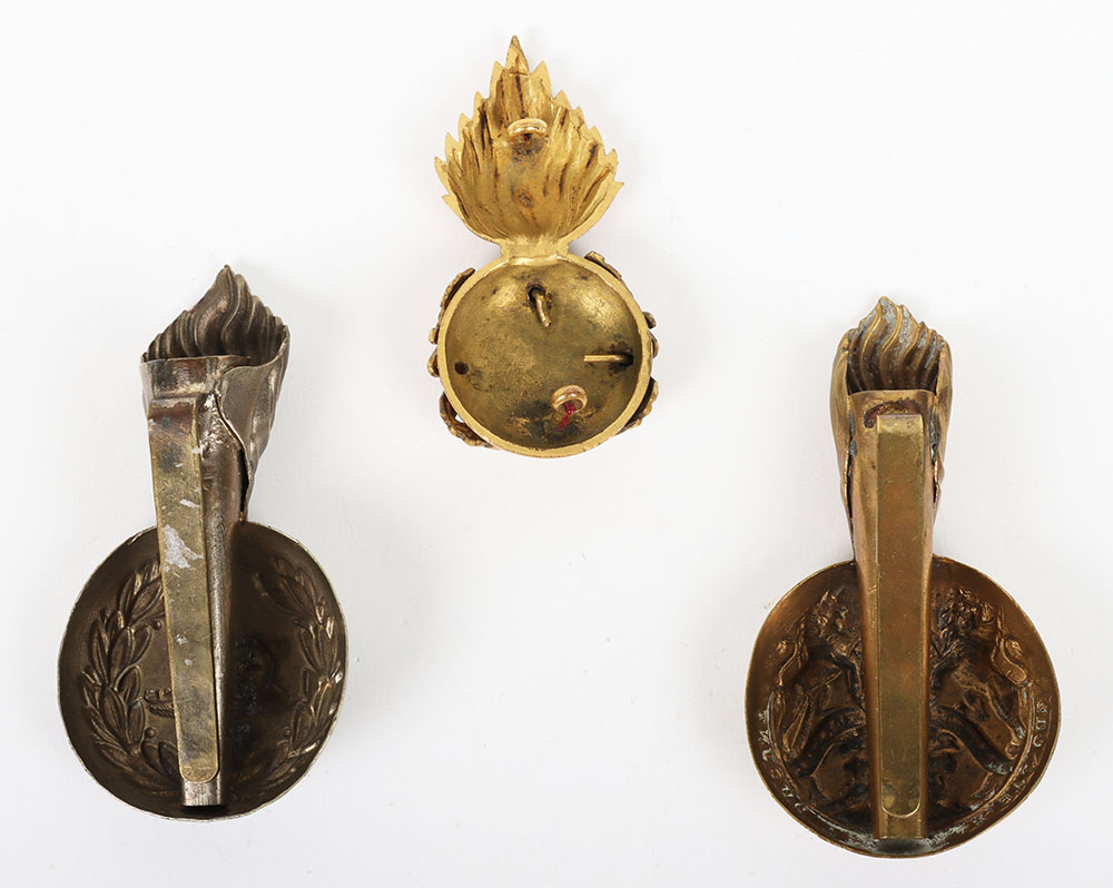 2x Royal Artillery plume holder grenades - Image 2 of 3