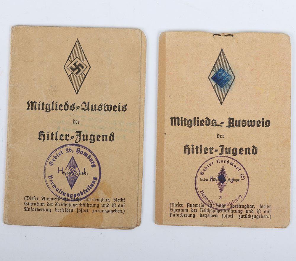 Third Reich German BDM / Hitler Youth ID Cards - Image 2 of 4