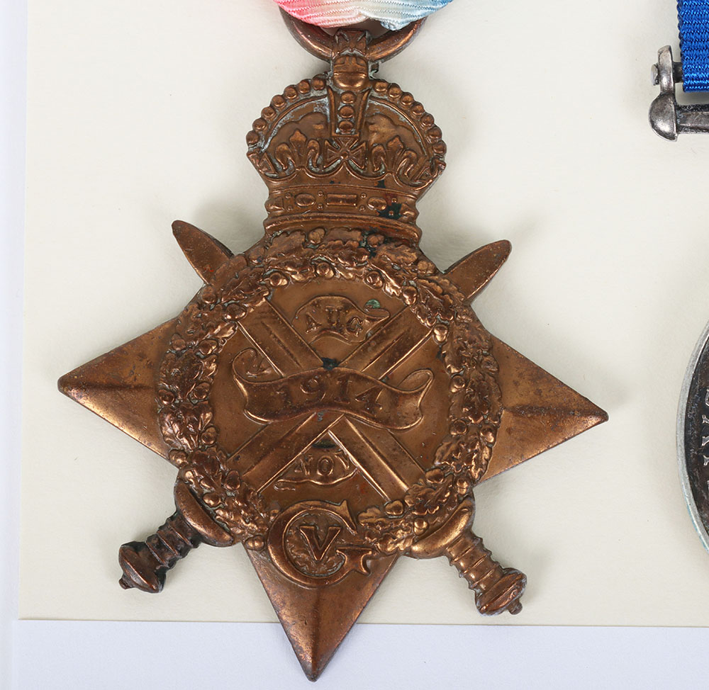 WW1 1914 Star pair of medals for service in the Hampshire Regiment - Image 2 of 4