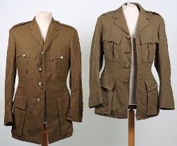 British Army Officers Service Dress Tunics