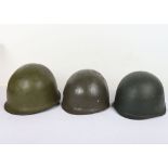 US  and USSR Steel Helmets