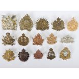 Grouping Of Canadian cap badges