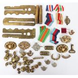 Grouping of British Military Badges