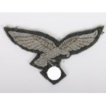 WW2 German Luftwaffe Officers Breast Eagle