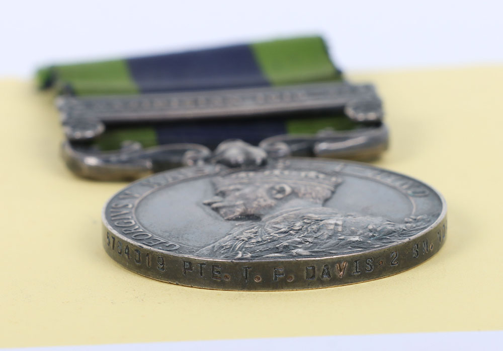 Indian General Service medal to the Norfolk Regiment for the campaign in Waziristan - Image 5 of 5