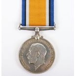 WW1 British War Medal June 1916 Killed in Action Royal Sussex Regiment,