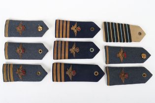 Selection of Royal Australian Air Force & Royal Air Force shoulder boards