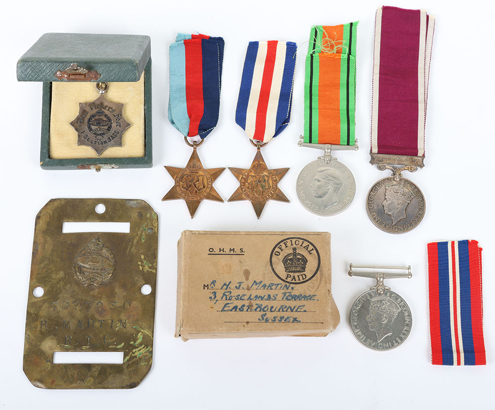 British WW2 Campaign and Regular Army Long Service Medal Group Royal Tank Corps / Royal Armoured Cor