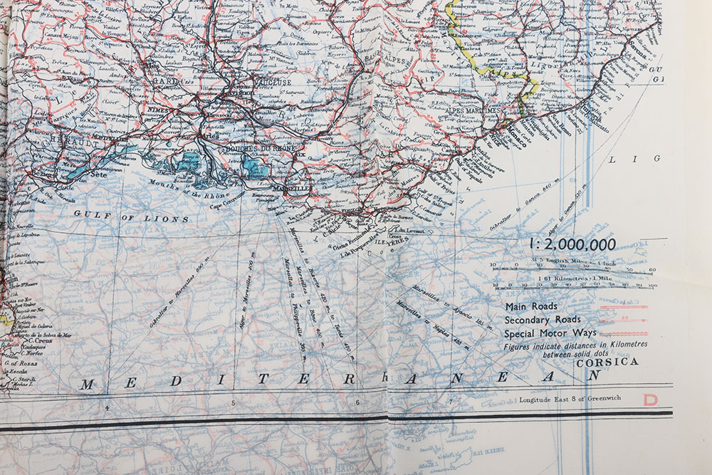 RAF Silk Escape Map - Image 8 of 12