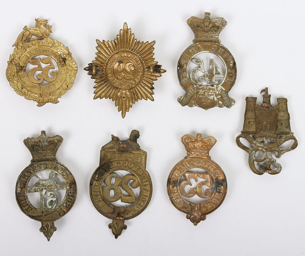 Grouping of 7 x Victorian Glengarry badges - Image 2 of 3