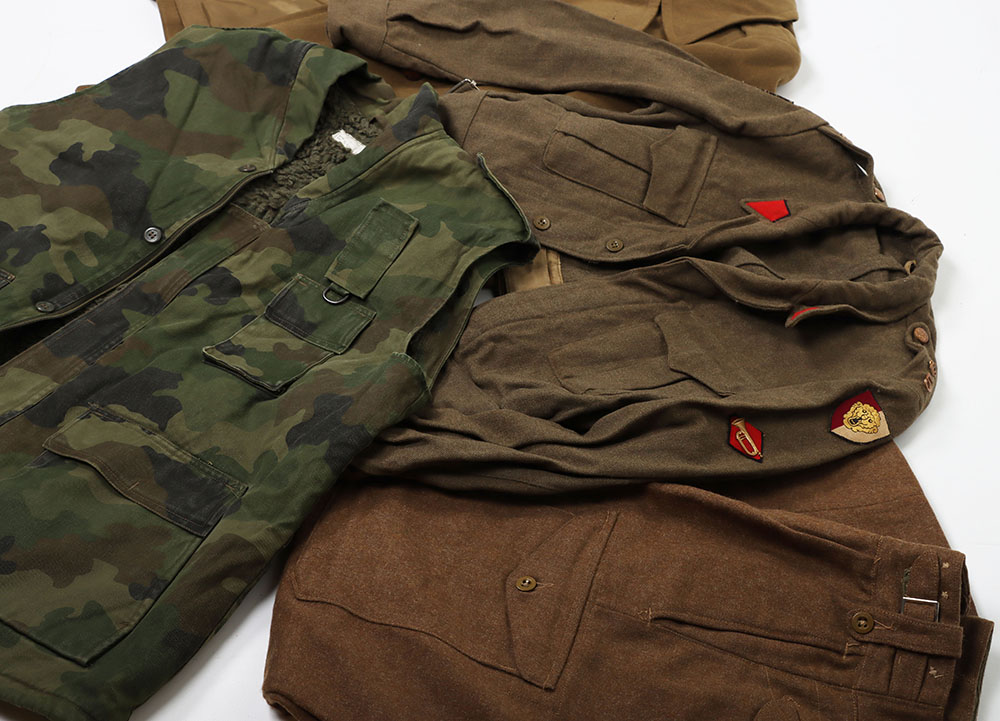 WW2 US Army Coat and other Military Clothing - Image 4 of 5