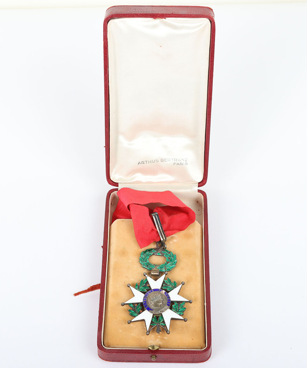 French  Neck Order of Legion Of Honour in  Case