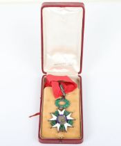 French Neck Order of Legion Of Honour in Case