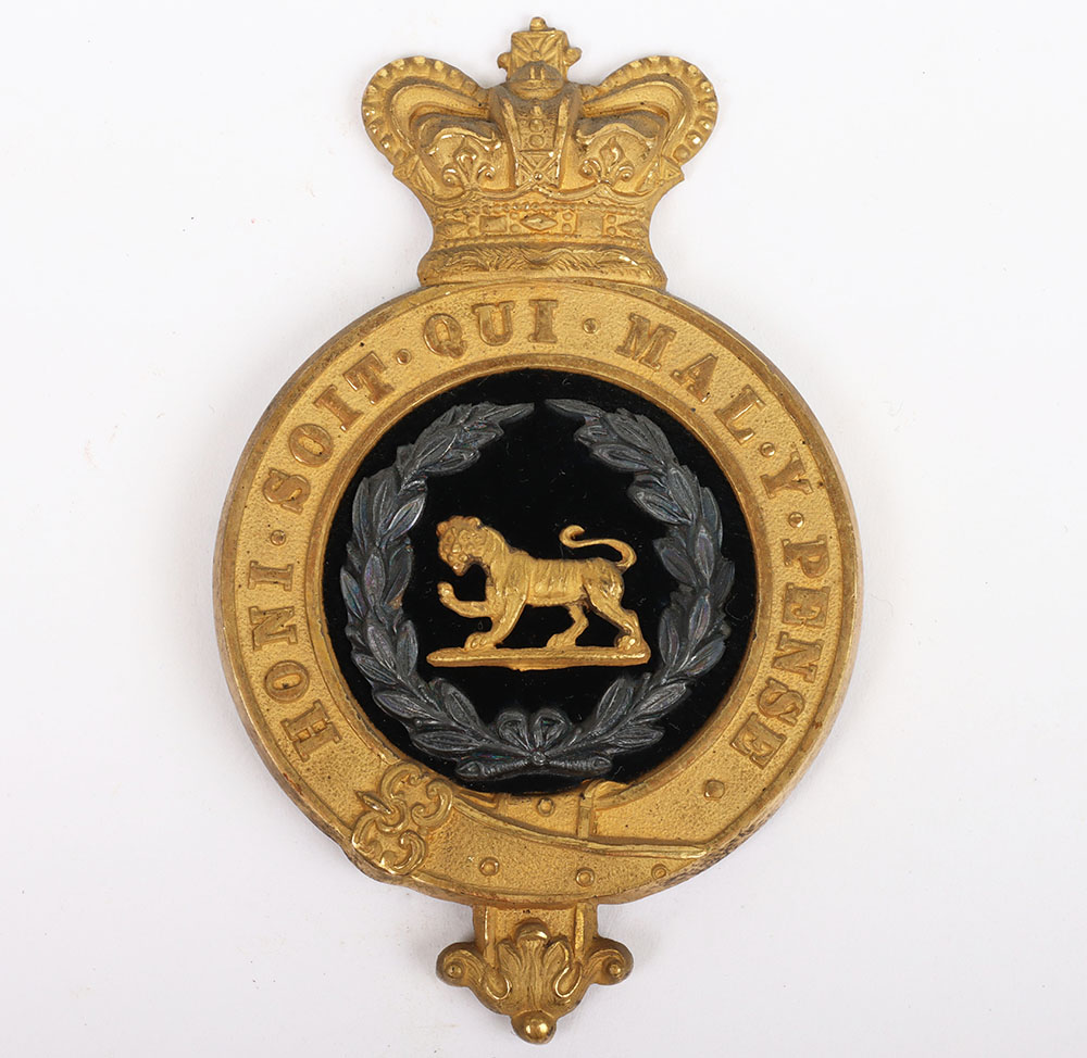 Victorian Hampshire Regiment Officers Glengarry Badge