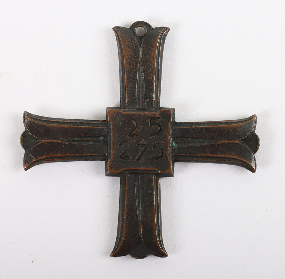 WW2 Polish Monte Cassino Cross - Image 2 of 2