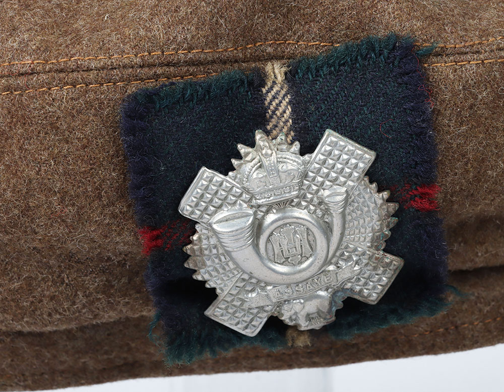 WW2 Scottish Highland Light Infantry Other Ranks Tam O’Shanter - Image 2 of 6