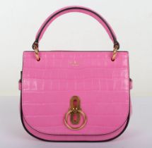 Mulberry Amberley Raspberry Pink Satchel Handbag