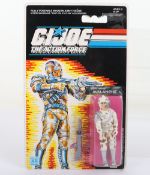 Vintage Scarce G.I. Joe The Action Force Avalanche action figure carded sealed, Hasbro 1987. 