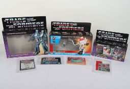 Three Vintage G1 Transformers Empty boxes Takara Hasbro, 