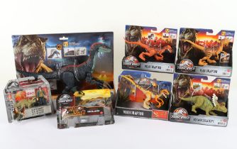 Vintage and Modern Jurassic Park, The Lost World, Jurassic World loose and new boxed action figures