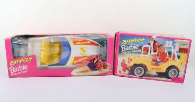 Two Barbie Baywatch sets Mattel 1994,