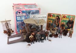 Kenner Robin Hood Prince of Thieves Battle Wagon, in complete condition, with action figures,  